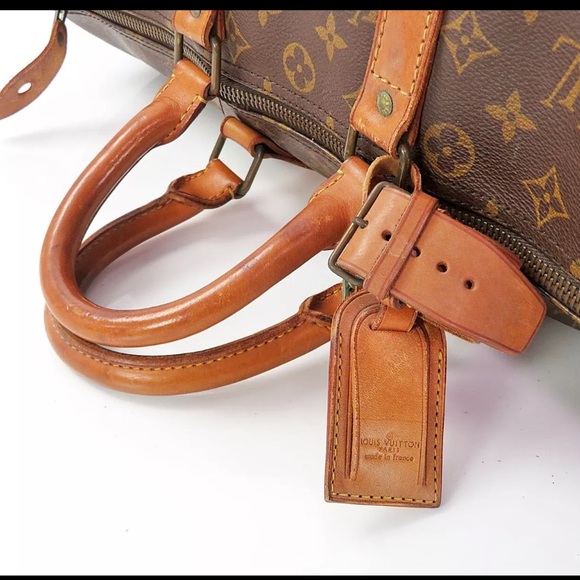 Authentic Vintage LOUIS VUITTON Keepall 45 Monogram Canvas Duffel Bag #59039 - Picture 8 of 13
